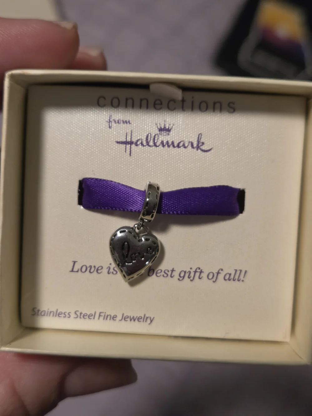 Hallmark delicate silver